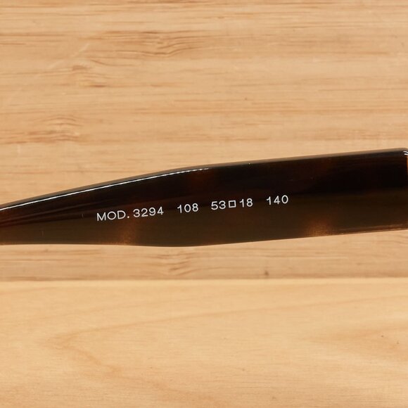 Versace MOD. 3294 108 Eyeglasses / Havana Tortoise Frame / Gold Medusa - Picture 9 of 10